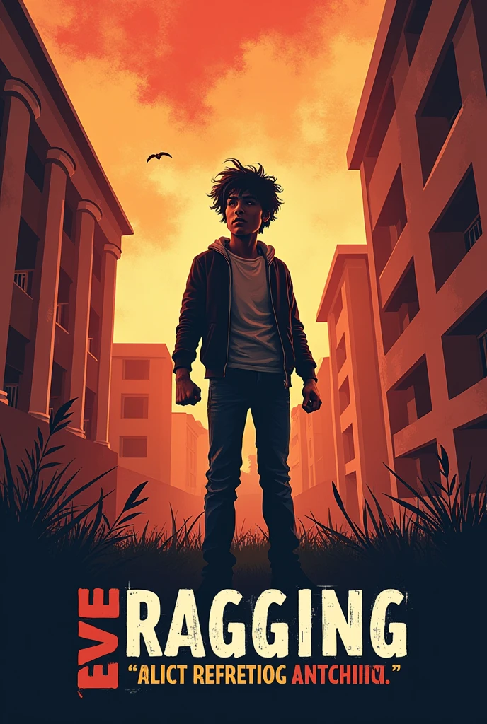 Create a poster for Anti ragging