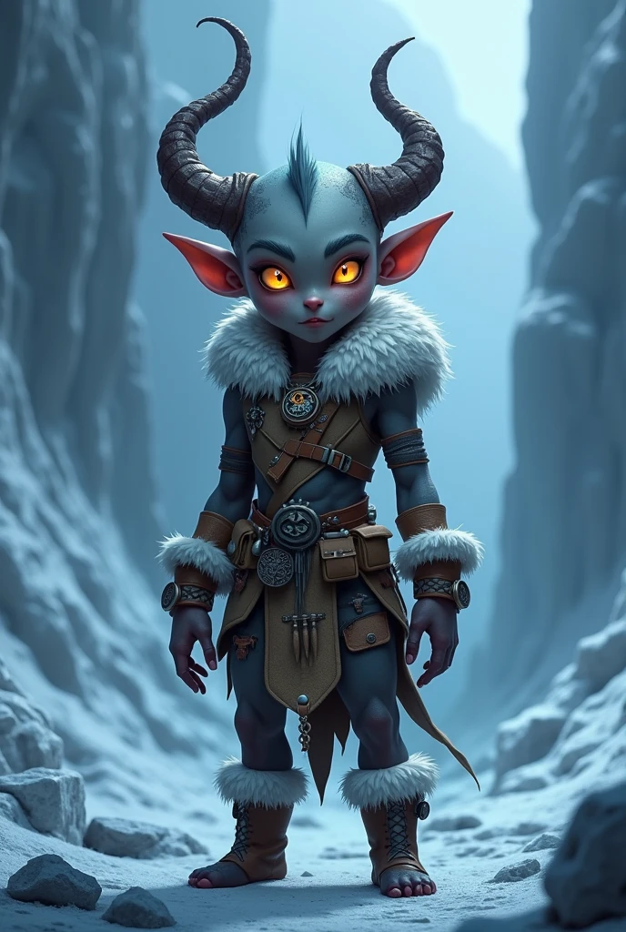Adventure Time Frozen Kingdom Demon Elf Character Design 