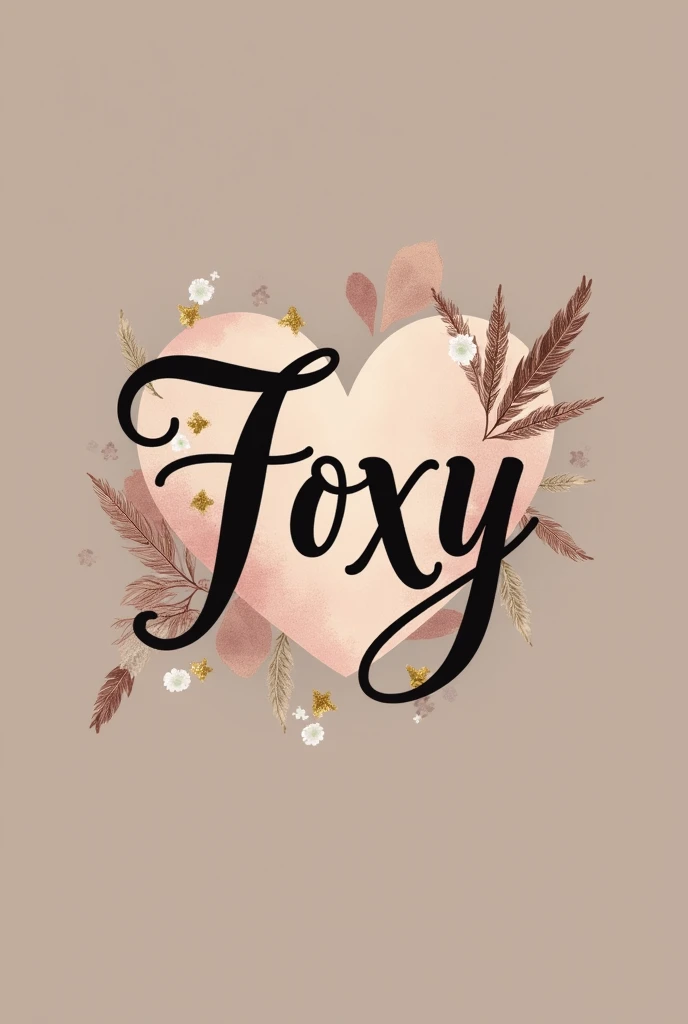 Create an eye-catching elegant logo for an Instagram page with the word Foxy Give me another option an image as a logo with the word Foxy Create a meaningful image or figure of the word Foxy Create a new meaningful logo of the word Foxy