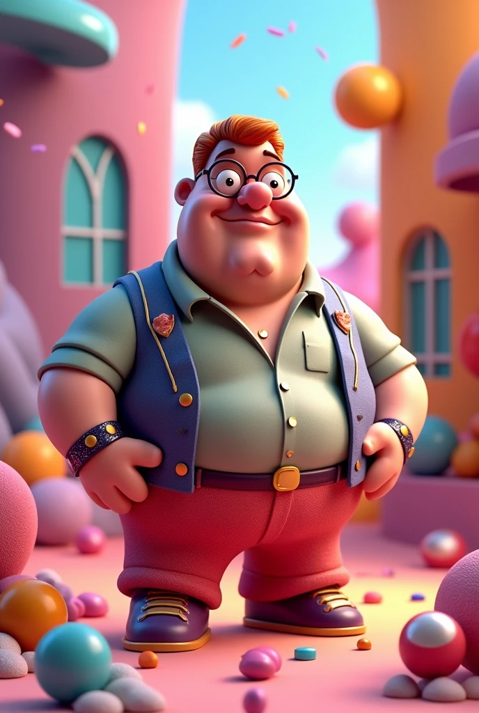 Peter Griffin gay, arte 3d