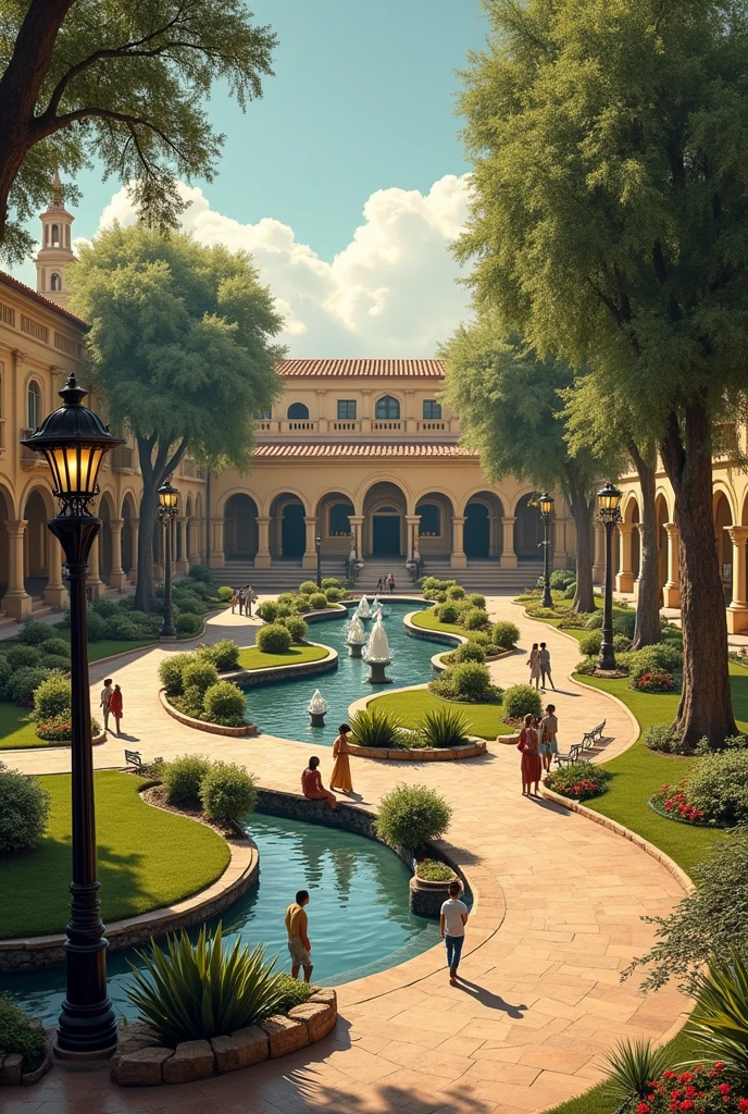Arroyo de la Plata Park, formerly Zacatecas, in the 1950s