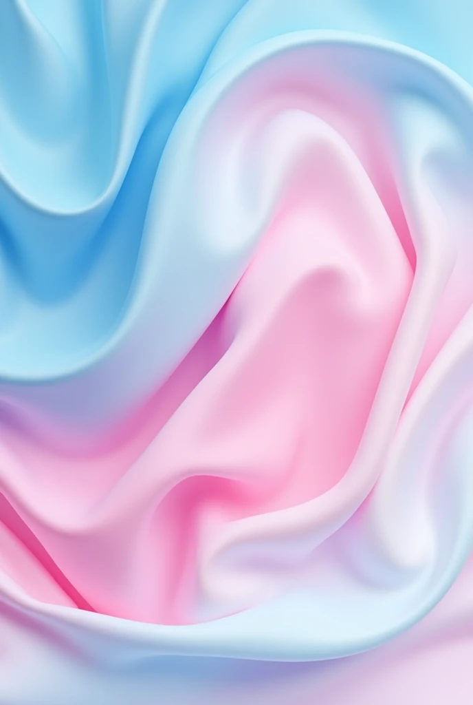 A flag with pink colors, blue and white 