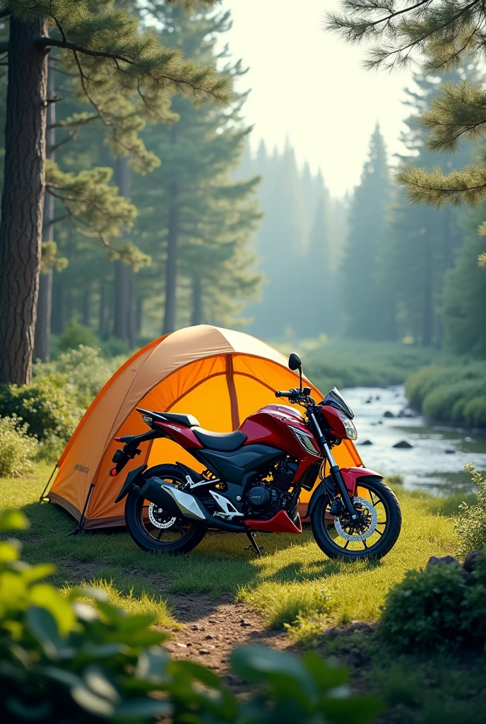 Tent , Honda winner X