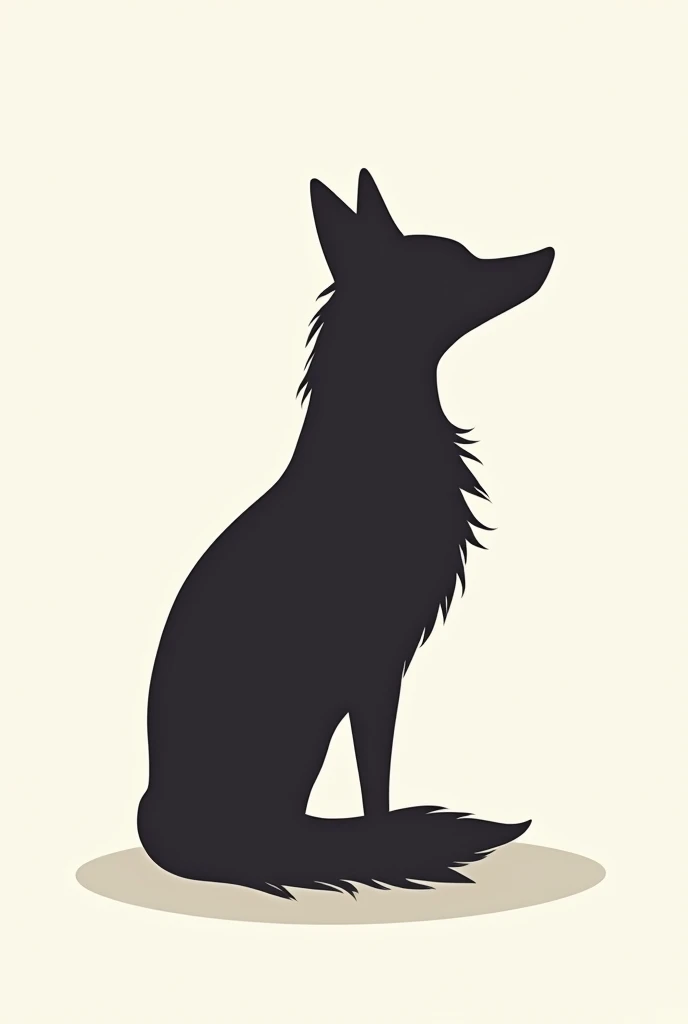 Create a sensual logo with the silhouette of a significant Foxy animal for an Instagram page that will engage the public