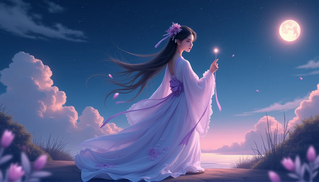 smiling face Subtle girl with flowers Wearing a veil, full dress, full robe, ethereal fantasy concept art of intricate paper quilled , vibrant, beautiful paper quills, hyper detailed, insane depth, gorgeous composition, chaotic but orderly . magnificent, celestial, ethereal, painterly, epic, majestic, magical, fantasy art, cover art, dreamy . magnificent, celestial, ethereal, painterly, epic, majestic, magical, fantasy art, cover art, dreamy
