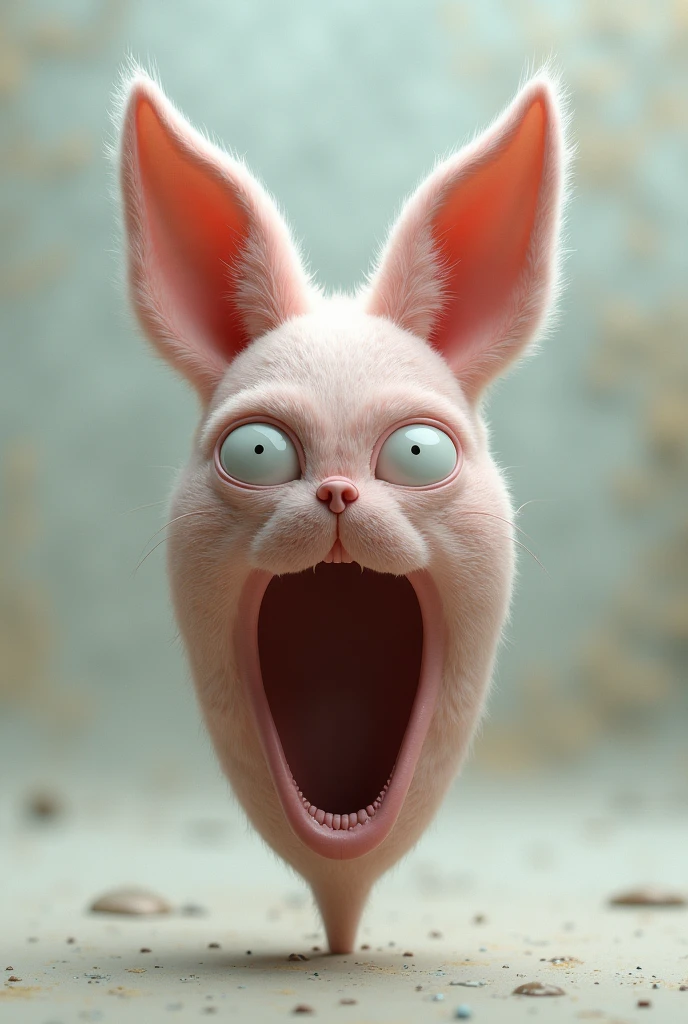 vagina with ears without a body