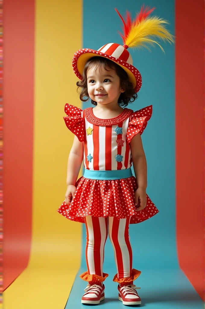 Simple circus costume for school