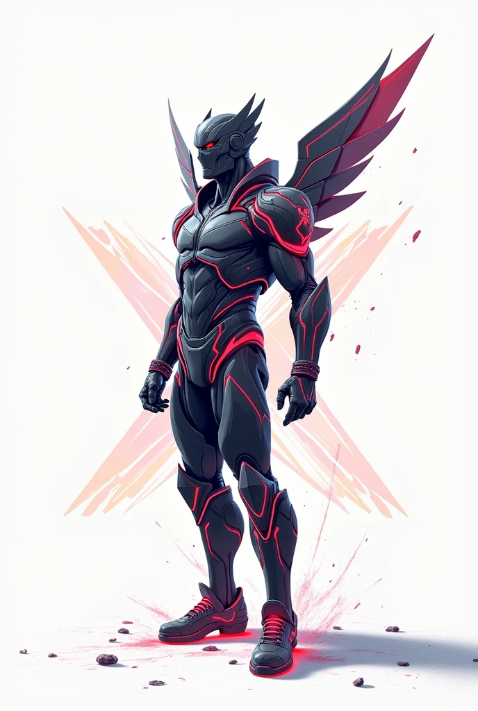 Help me generate an AI game art application analysis,Similar to long PDF,Portfolio format,Don't need too many colors,Be formal, Marvel's x-men colossus, The combination of Huawei's White background,Need to include typographic elements,Design elements, etc.,Novel board style,Reference dribbble,Behance and other creative websites。