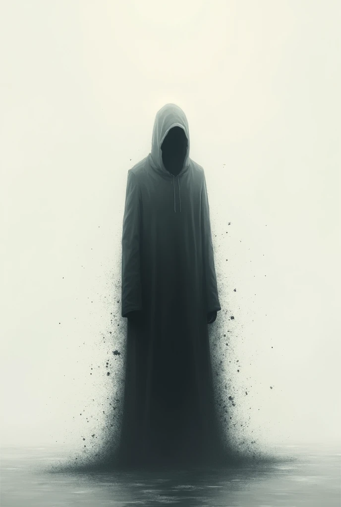 A sinister figure lurking in the shadows, mysterious, powerful, masterpiece, minimalist art