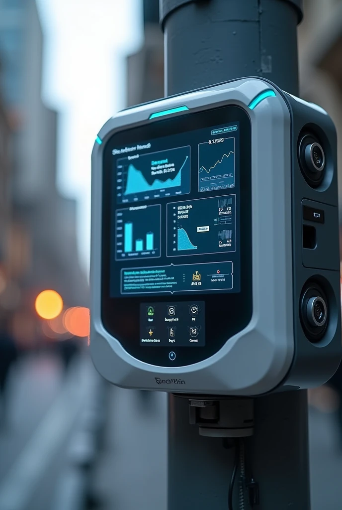 Electric Smart meter which is attached to the electricity supplying poles. And it is able to show the location, units and security updates.
It is ok but try to create futuristic smart meter
