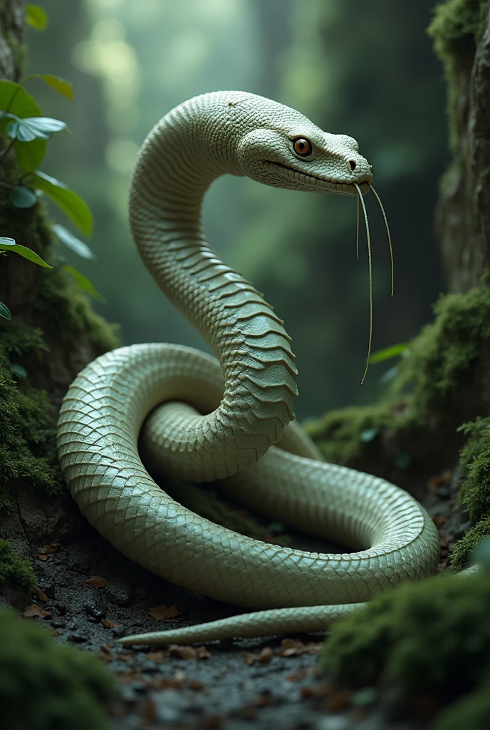 Snake with no and foot