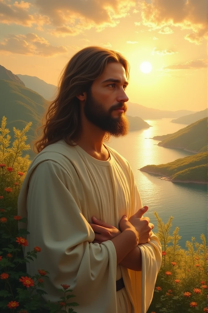 Create a Jesus scene