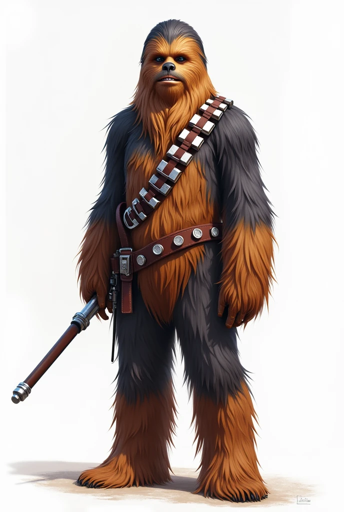 Help me generate an AI game art application analysis,Similar to long PDF,Portfolio format,Don't need too many colors,Be formal, Starwars Chewbacca, The combination of Huawei's White background,Need to include typographic elements,Design elements, etc.,Novel board style,Reference dribbble,Behance and other creative websites。