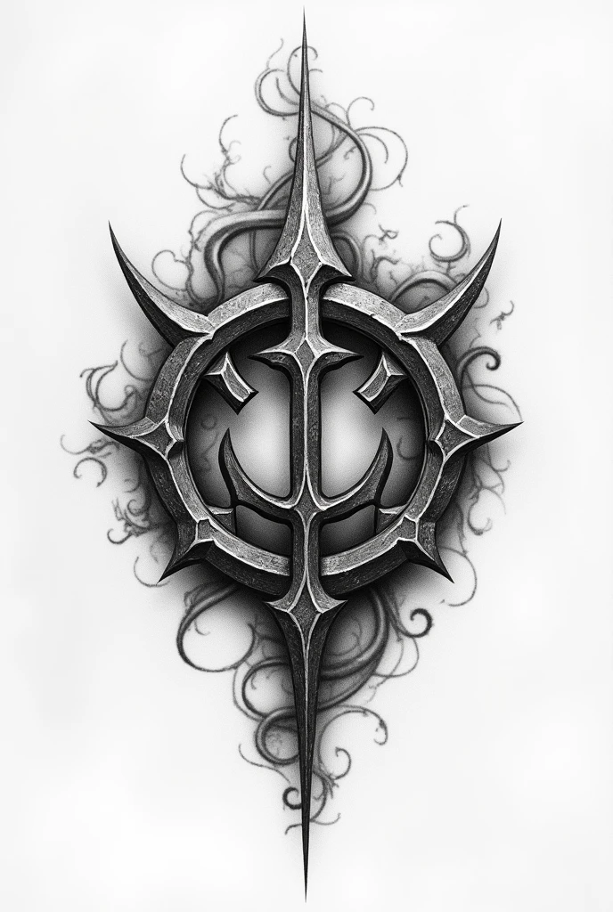 You could create a small forearm tattoo sketch related to the WOW video game