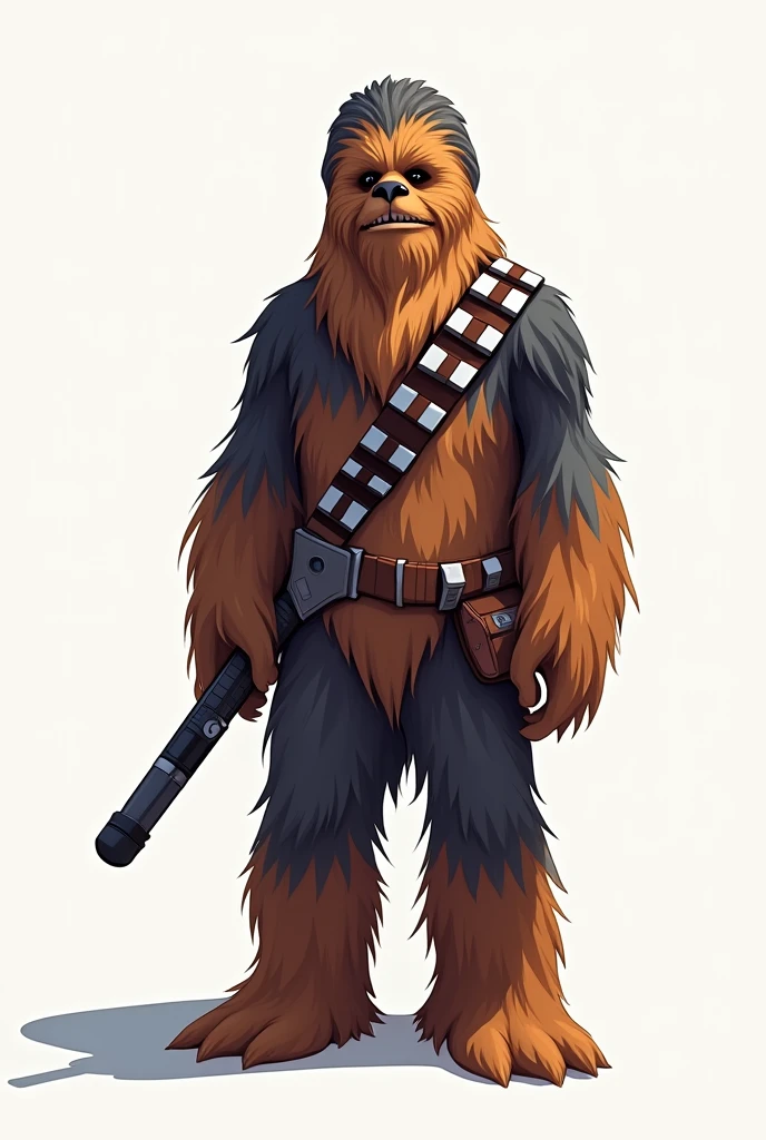 Help me generate an AI game art application analysis,Similar to long PDF,Portfolio format,Don't need too many colors,Be formal, Starwars Chewbacca, The combination of Huawei's White background,Need to include typographic elements,Design elements, etc.,Novel board style,Reference dribbble,Behance and other creative websites。