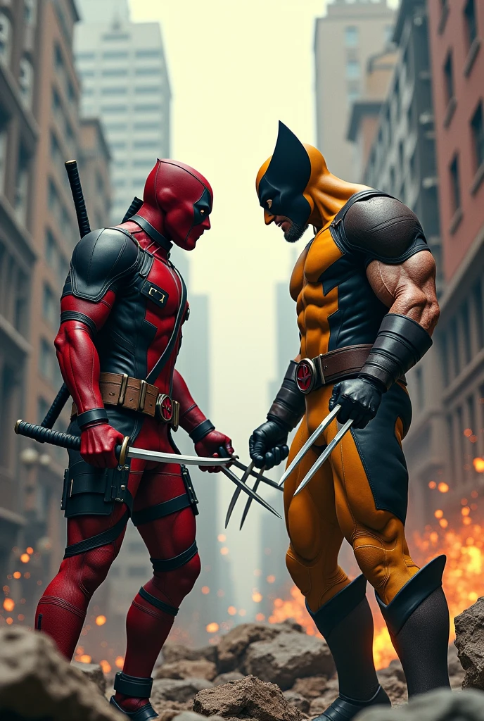 Deadpool and wolverine epic scene
