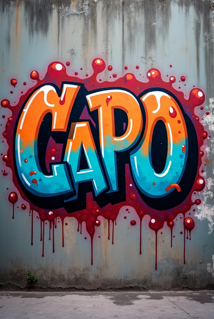 Create a graffiti with the name CAPO