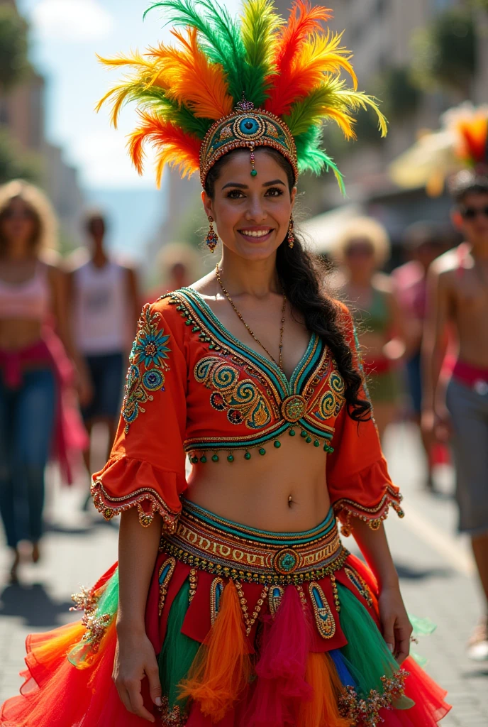 Brazilian themed costume for school 