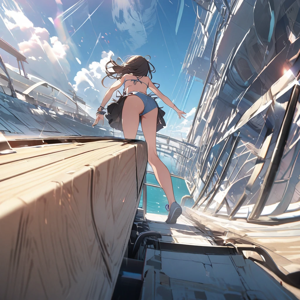 Bikini girl, perspecrive