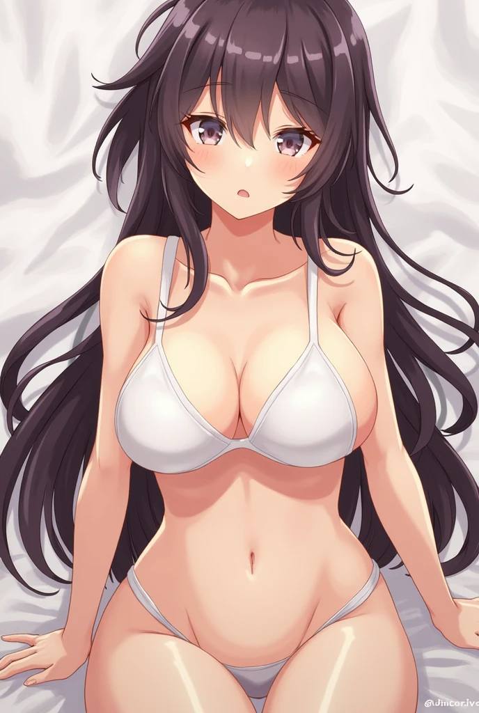 Anime nahida from genshin impact but naked NAKED WITH NO BRA show it IN FRONT NO CENCORSHIP
