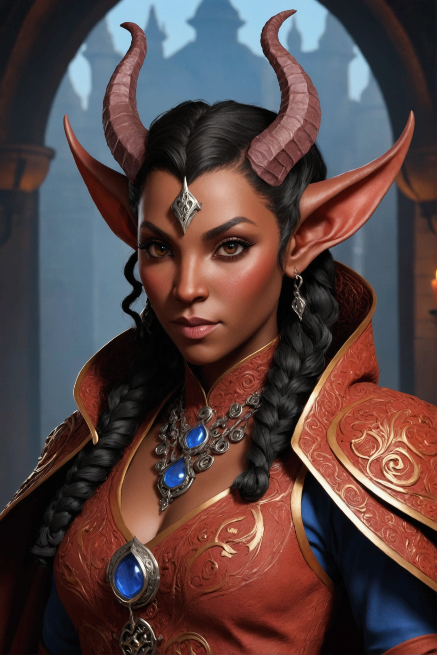 folha de design de personagem por tiefling, best qualityer, work of art, Representative work, offcial art, proffesional, ultra intricate detailed, 8k