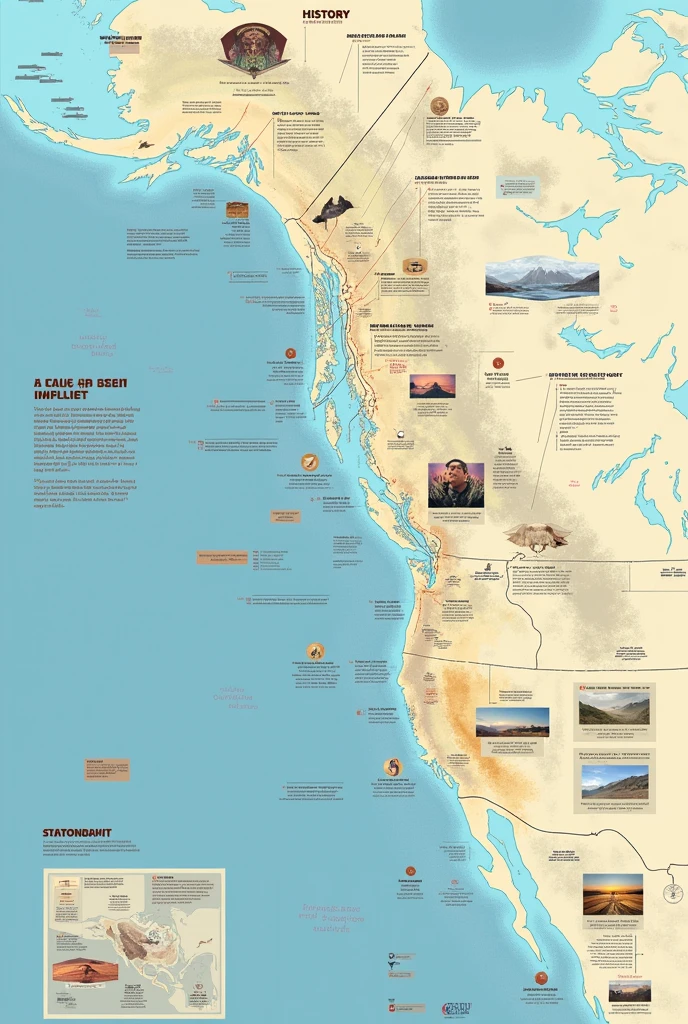 Generate an easy timeline about the Bering Strait