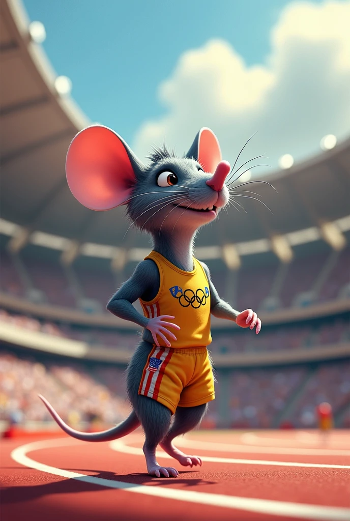 A Rat at the Paris Olympics 