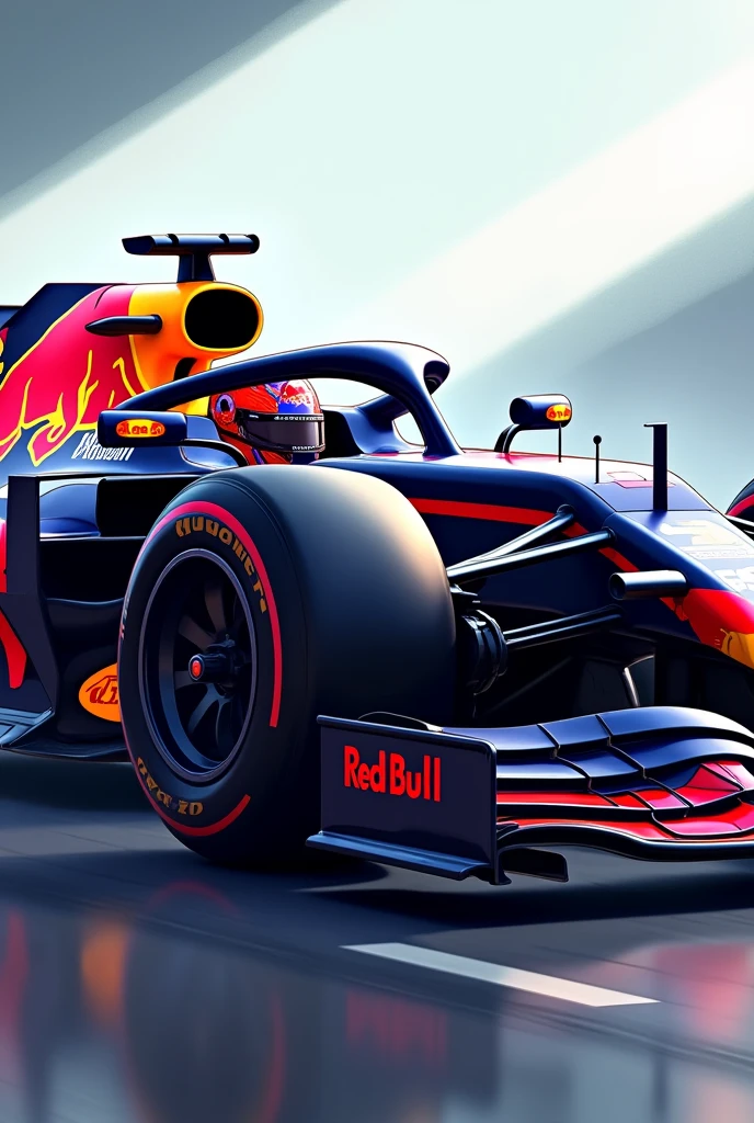 Redbull F1 car for mobile phone background in anime format with which you can save it in the ery but like the previous one