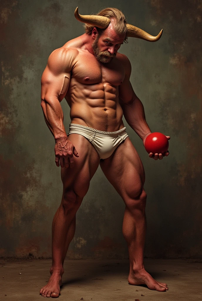 Taurus, penis, balls.