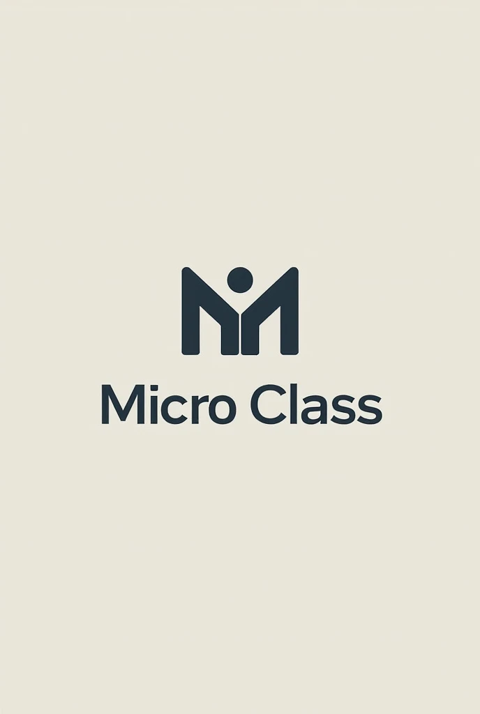 A logo of a company "micro class"