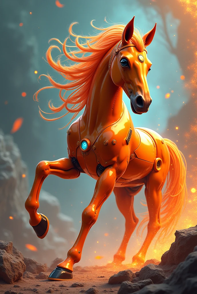 CRYPTO 070, The ALIPIO orange horse and Antatomic