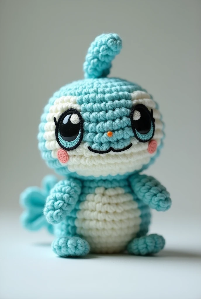 Create a crochet version of Pokémon sobble
