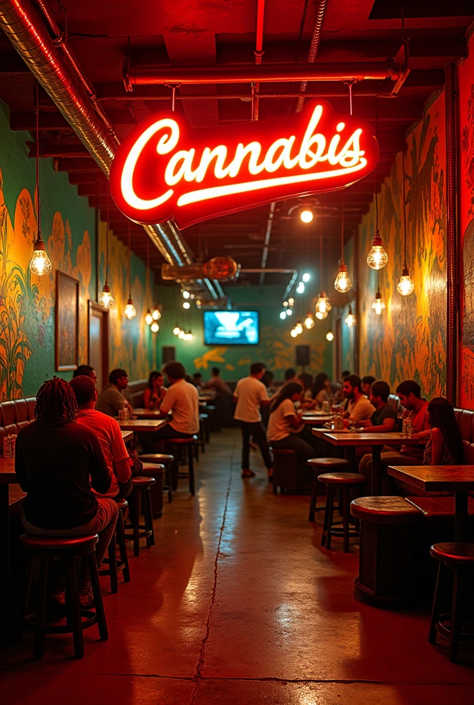 the reggaed name of a cannabis club