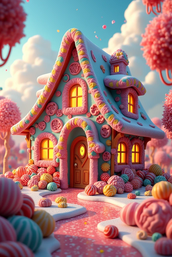 House full of candies
