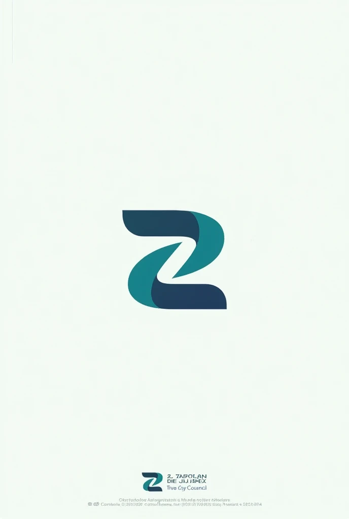 I would like a logo in which the main aspect is a Z made up of three parts. The logo is for the Zapotlán de Juárez city council.,  that the logo looks original