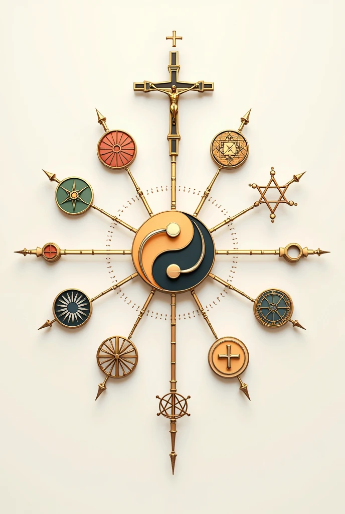 give me symbols of all religions..