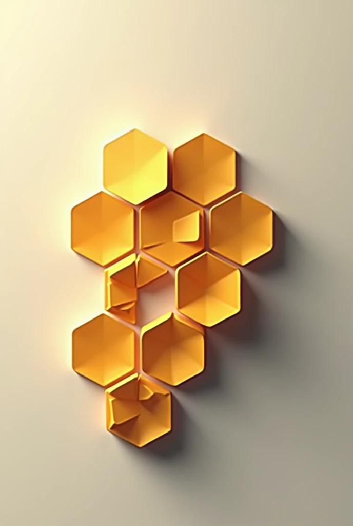 Honeycomb graphics,Minimalist style