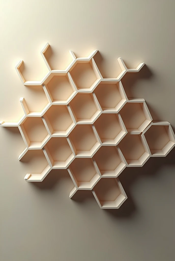 Honeycomb graphics,Minimalist style
