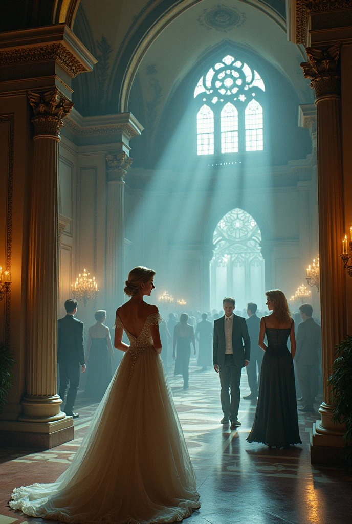 As Princess Diana grew up she founded haunted hospitals and held dances in a grand hall.