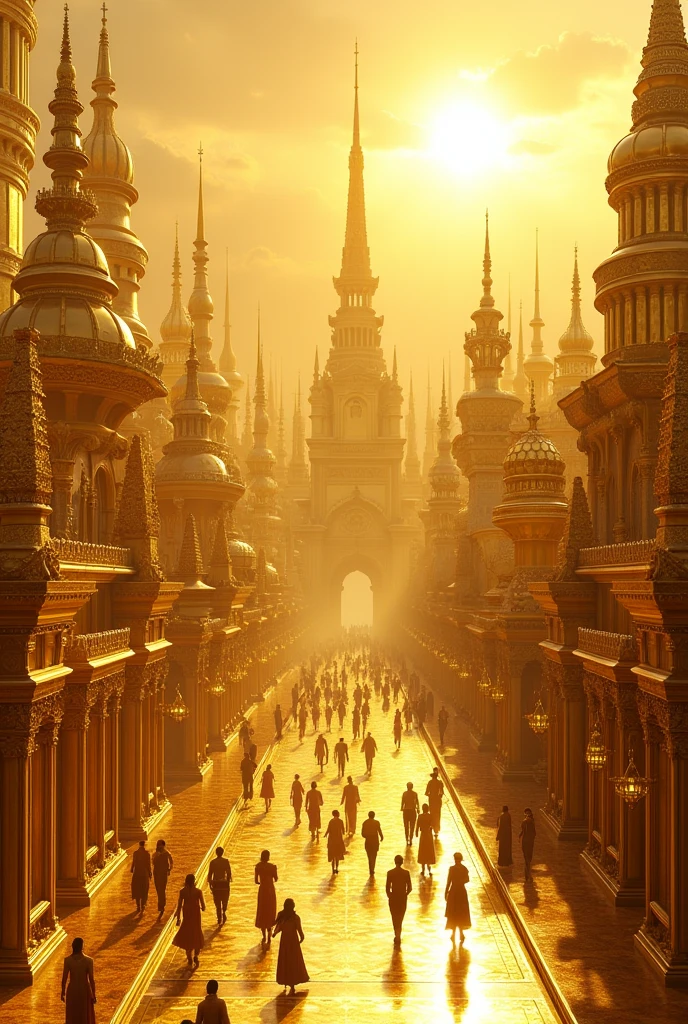 A city full of gold