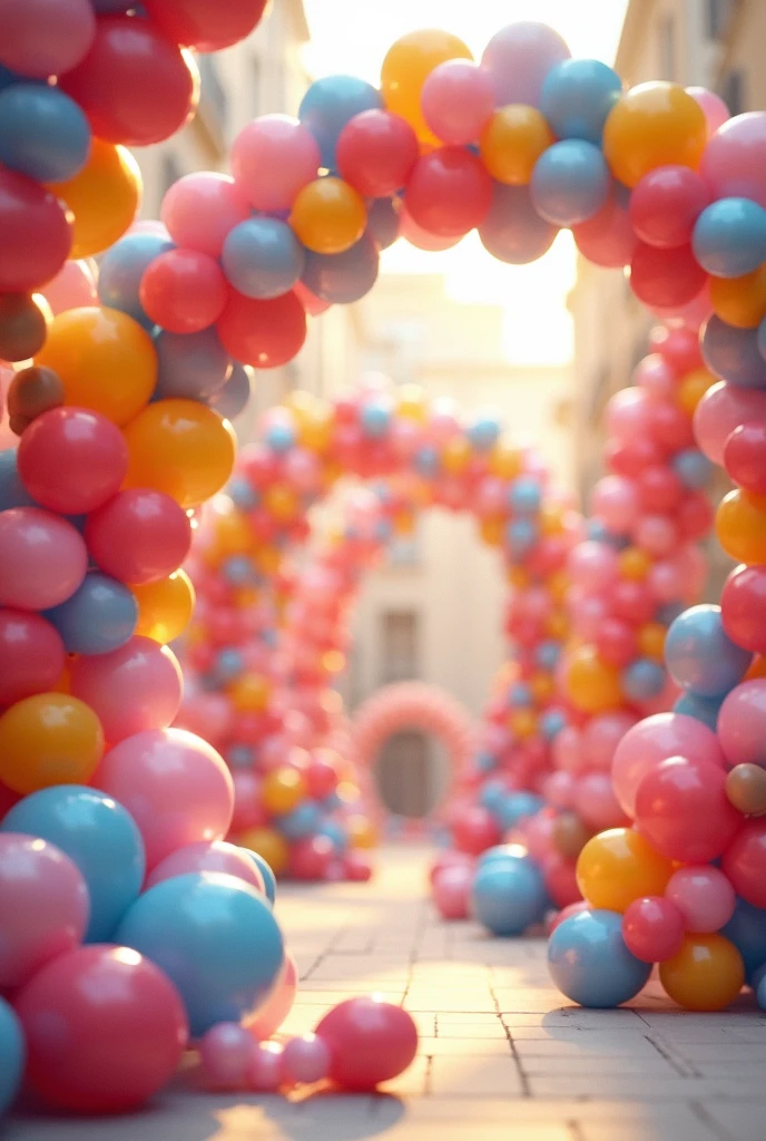 Balloon decorations 10 photos