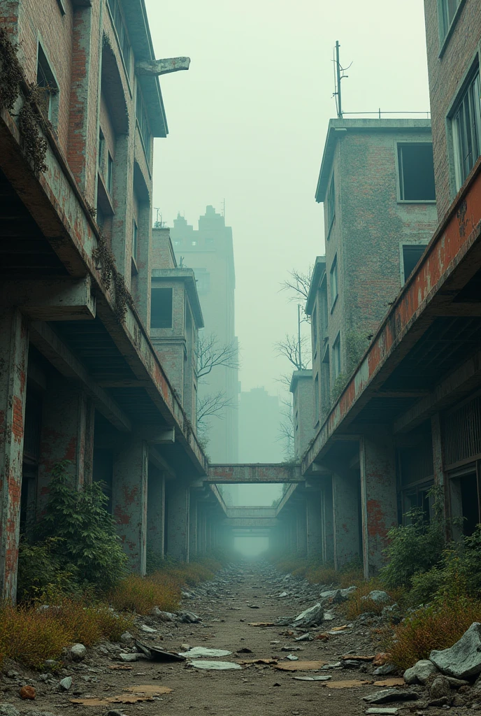 Landscape that reflects the feeling of neglect