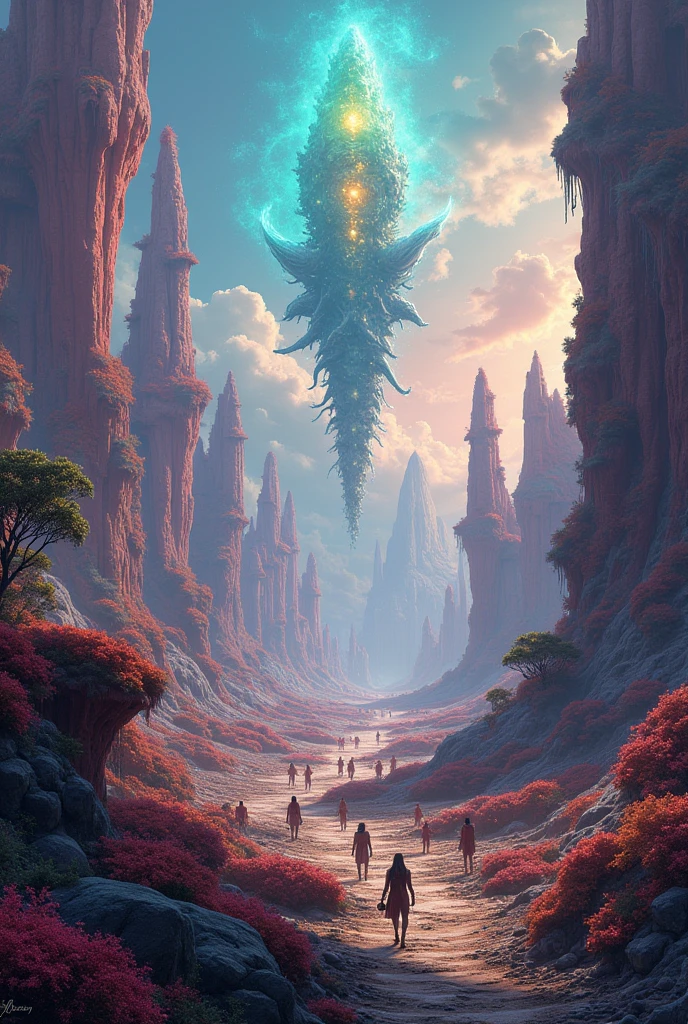 A lot of alien moving in his wonderful world in this world most lucratic things present there