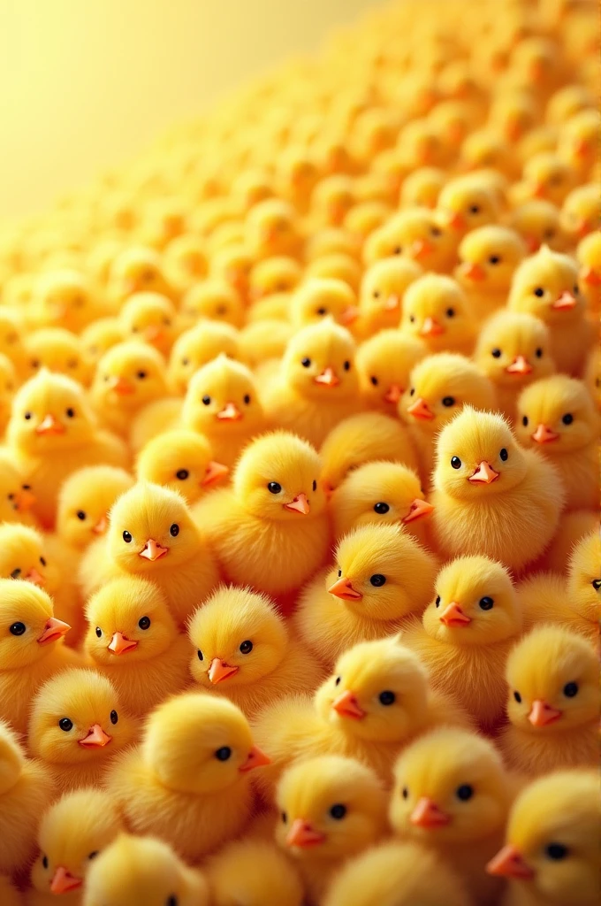 Create a wall of chicks