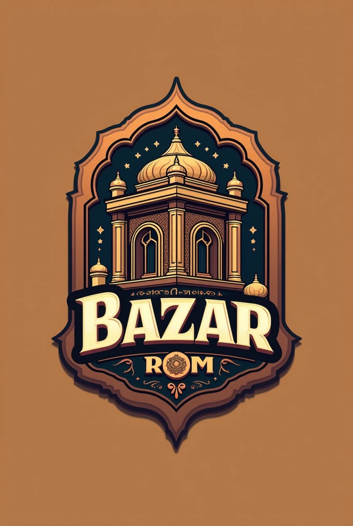 Create a logo for a bazaar called Bazar ROOM
