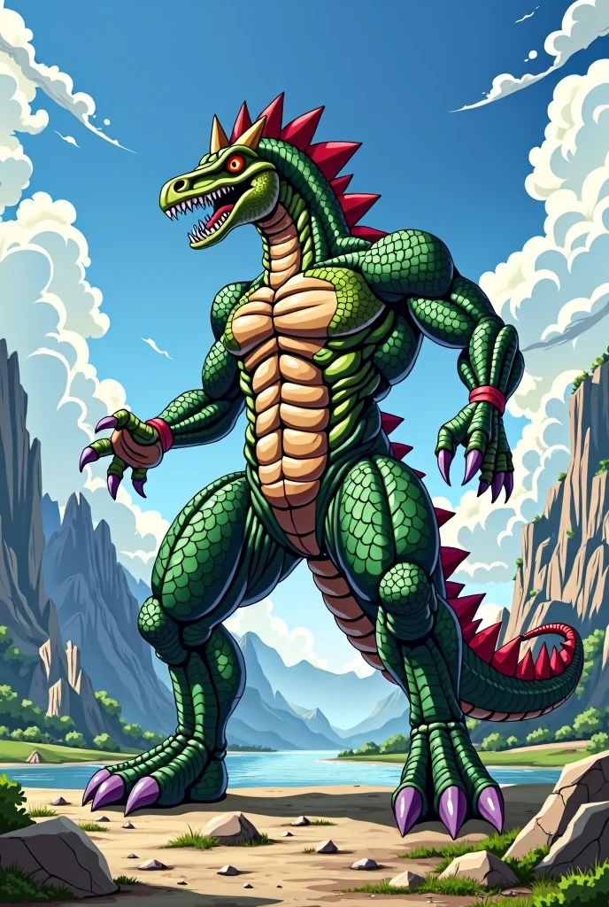 Ramon Dino, in anime version of Dragon Ball