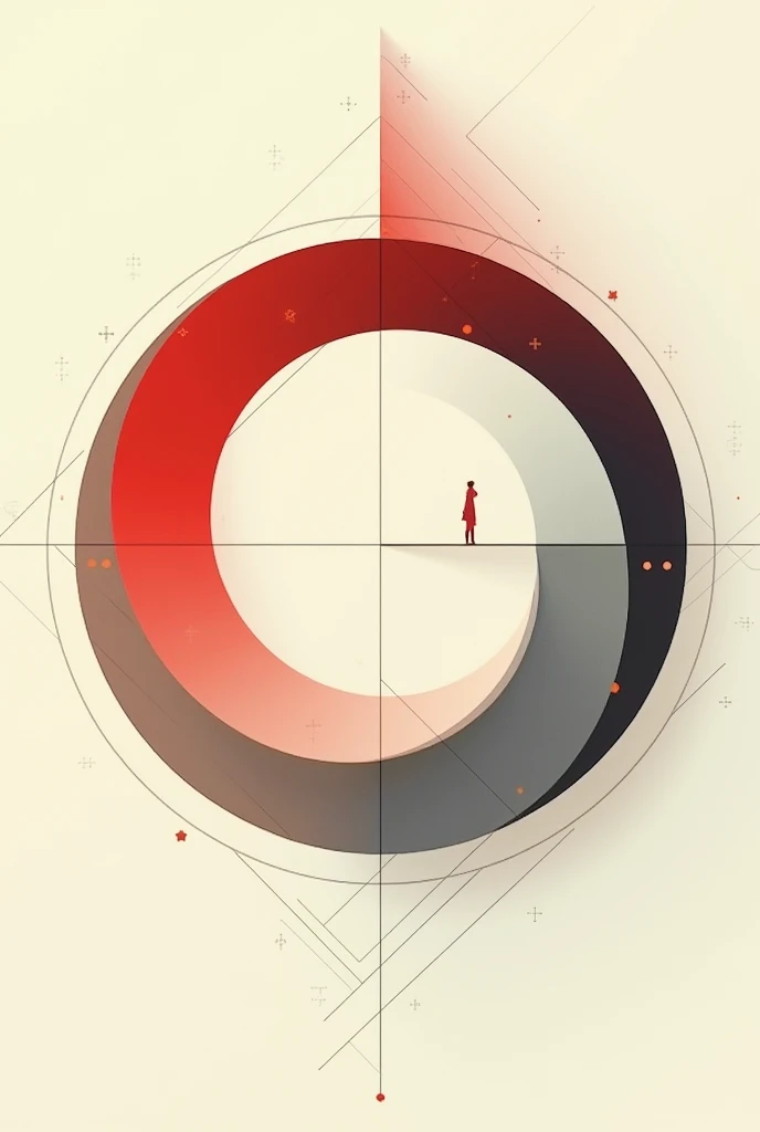 Cover for work on plane geometry circle 