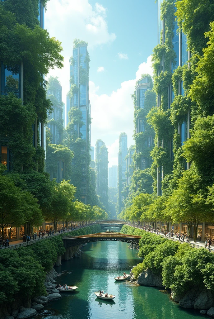 City empowered by nature