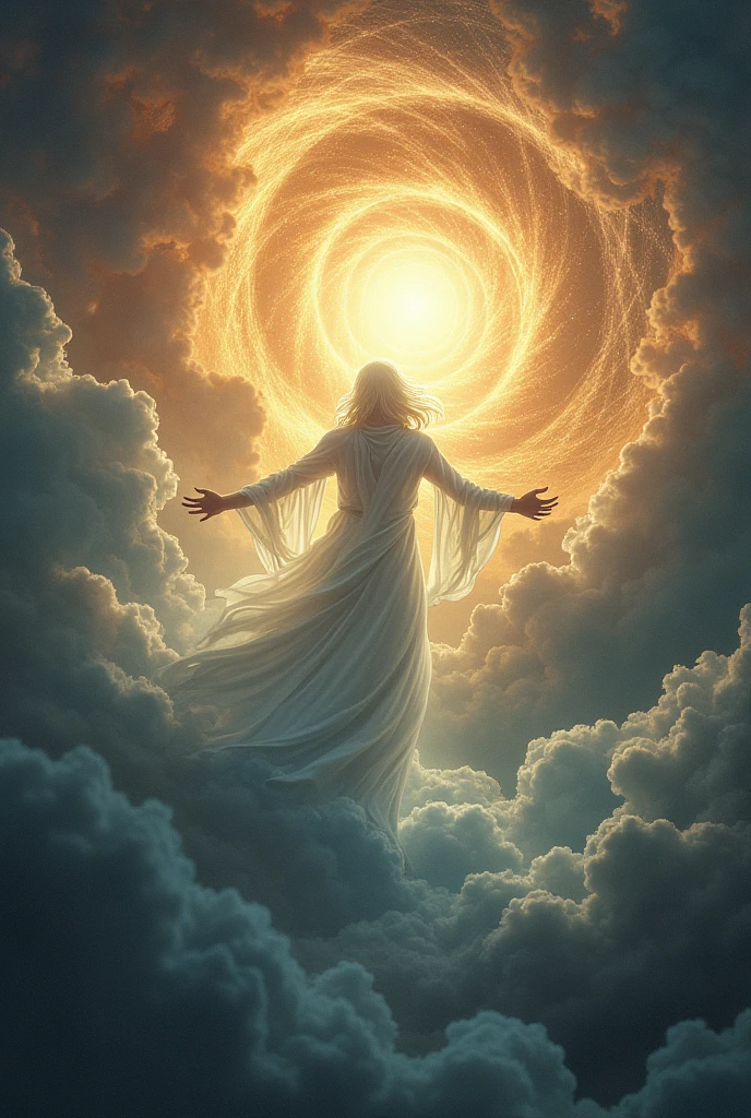 God creating heaven and earth