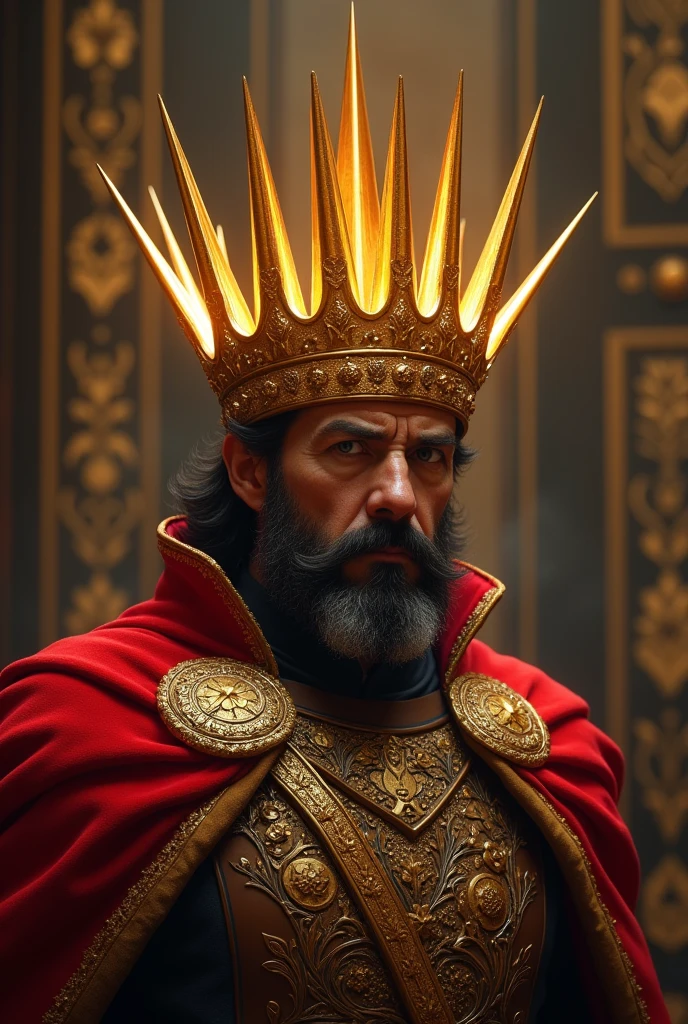 crown of golden spikes